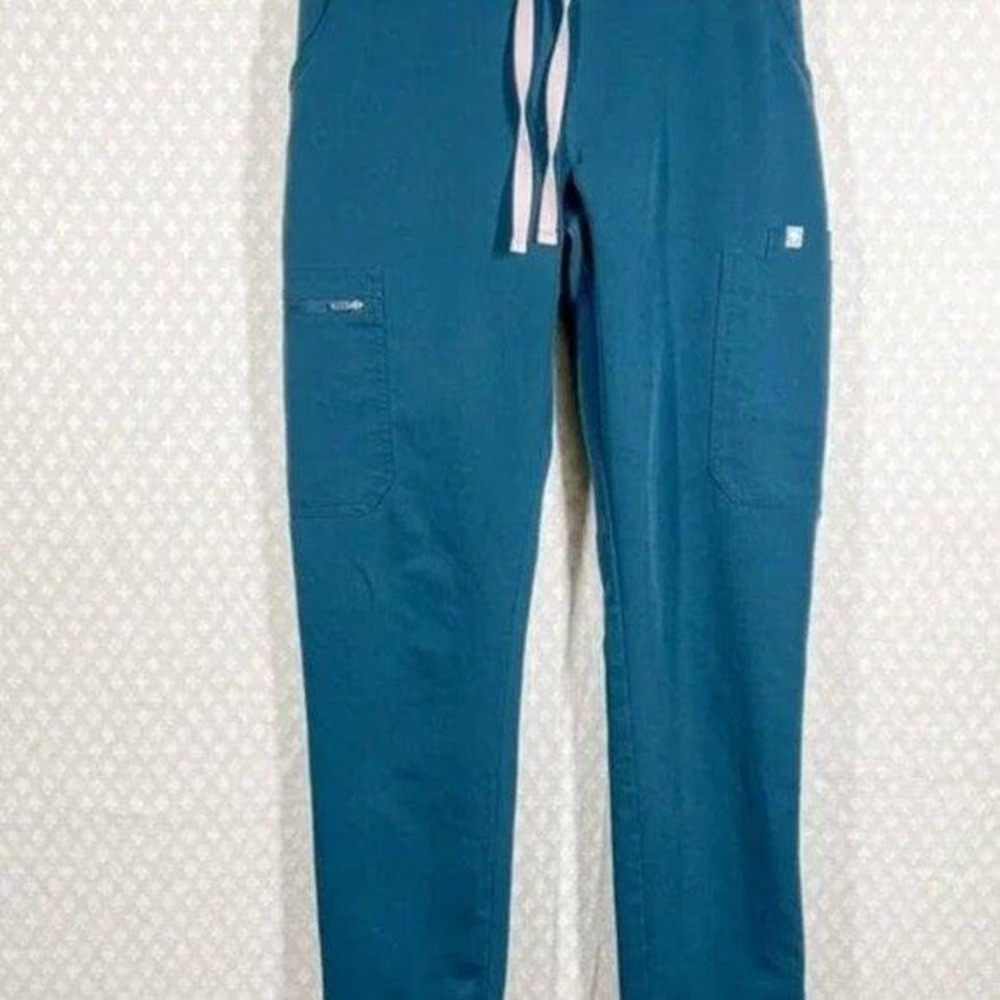 Figs Teal Scrub‎ Pants - Picture 2 of 10
